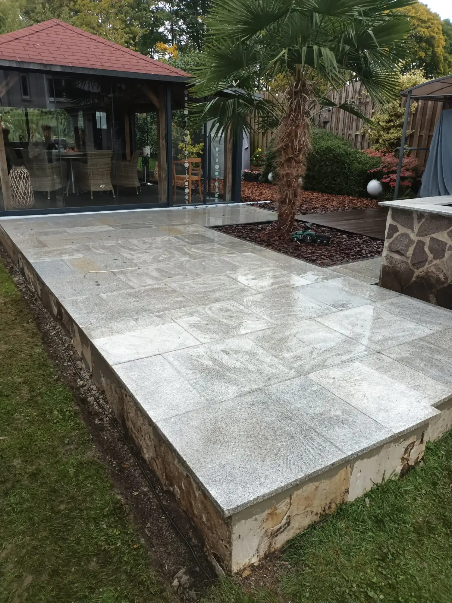 Terrassenbau Granit – Haan